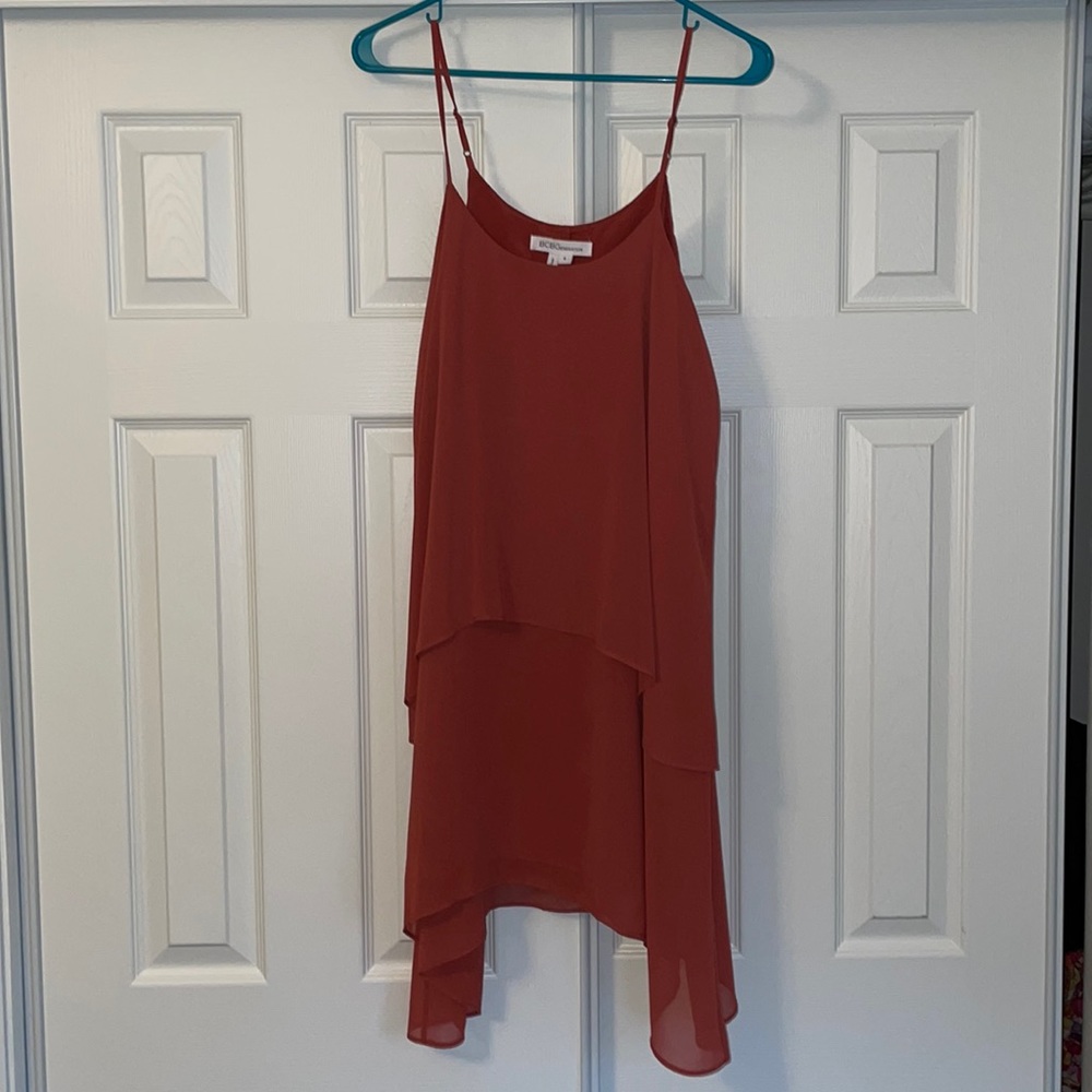 BCBGeneration Chiffon Sleeveless Dress